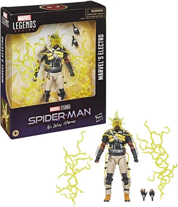 Spider-Man: No Way Home - Marvel Legends - Marvel’s Electro Action figurine/statue  [COLLECTIBLES] Action figurine/statue, Collectible