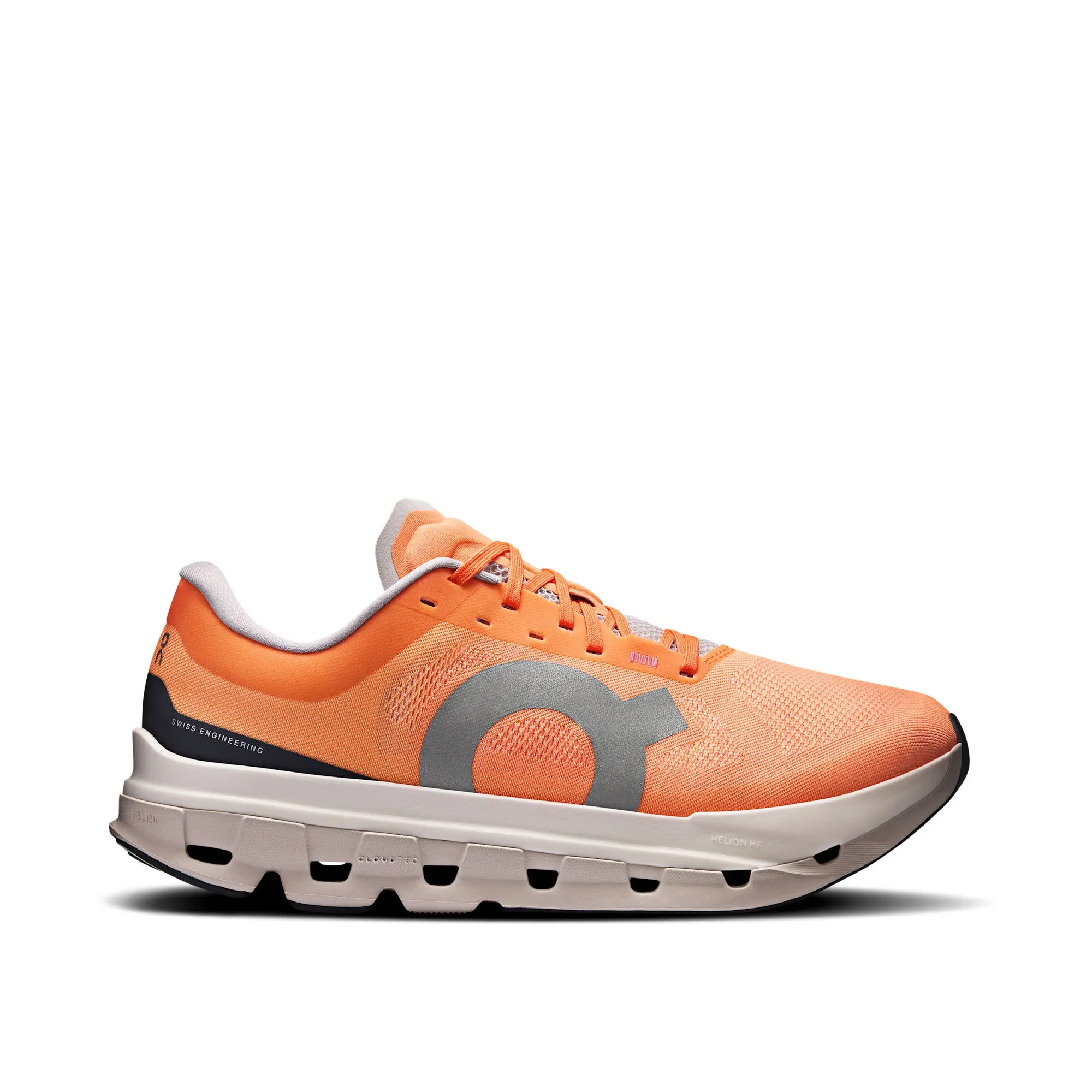 On Cloudflow 5 Tangerine Silver Men's Running Shoes 3MF10113149