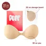 PUFF Sticky Bra – VIRAL No.1 Push-up Sticky Bra, Waterproof & Sweat-proof Invisible Bra, Reusable Silicone Adhesive Bra for Women, Includes Storage Board & Replaceable Pads