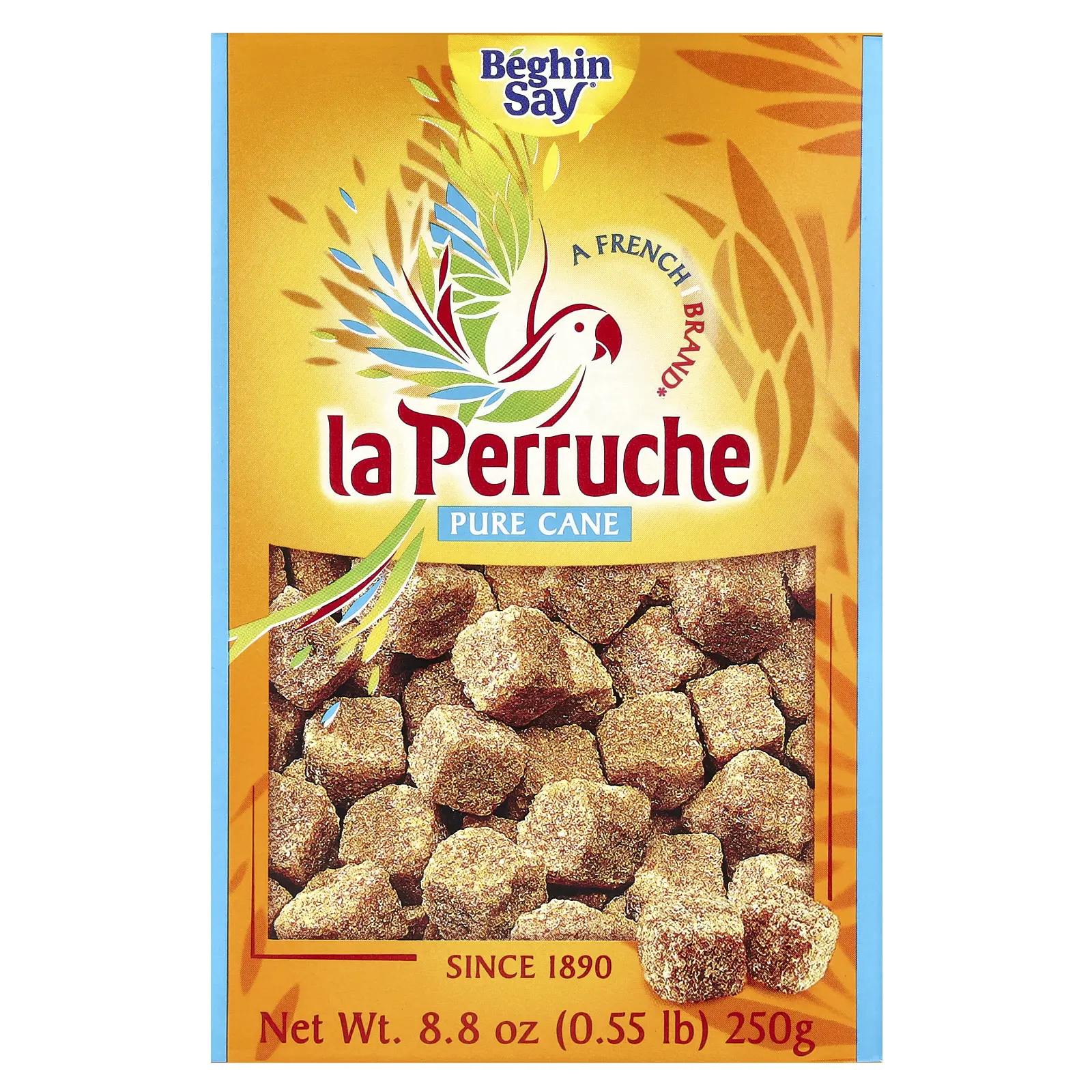 La Perruche Pure Cane Rough Sugar Cubes, 8.8 oz (250 g) La Perruche Pure Cane Rough Sugar Cubes, 8.8 oz (250 g)