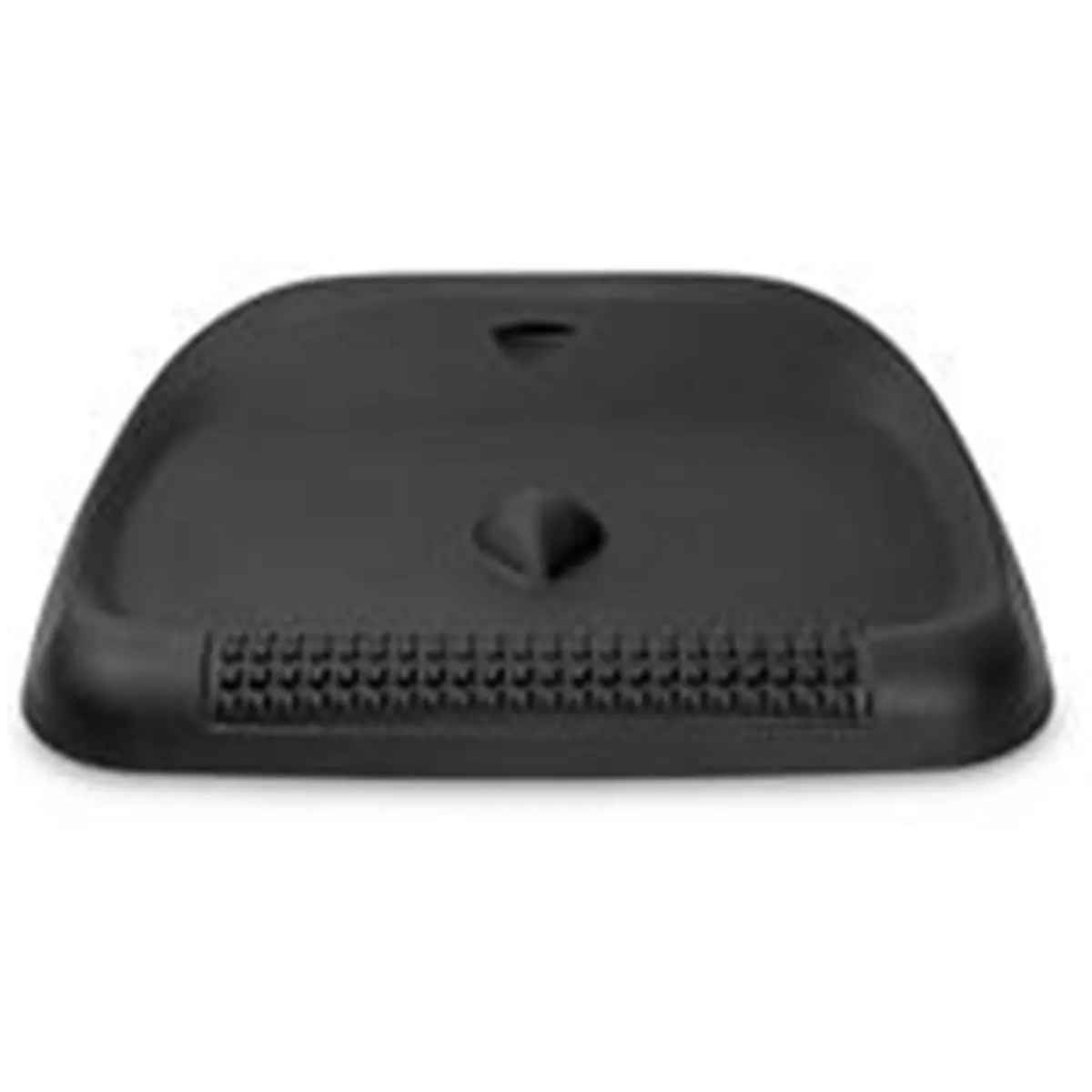 Startech STSMATC Soft Contoured Ergonomic Anti-Fatigue Mat - Polyurethane Foam, 3D Features, 8.5 lbs, Raised Side Panels, Teardrop Flex Center, Textured Massage Bar, Movement Aid for Active Standing Desks, Encourages Movement, Black