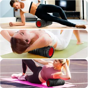 Deep Tissue Muscle Massage Roller, Trigger Point Massager, Core Balance Foam Roller for Physical Therapy, Gym, Yoga, Pilates