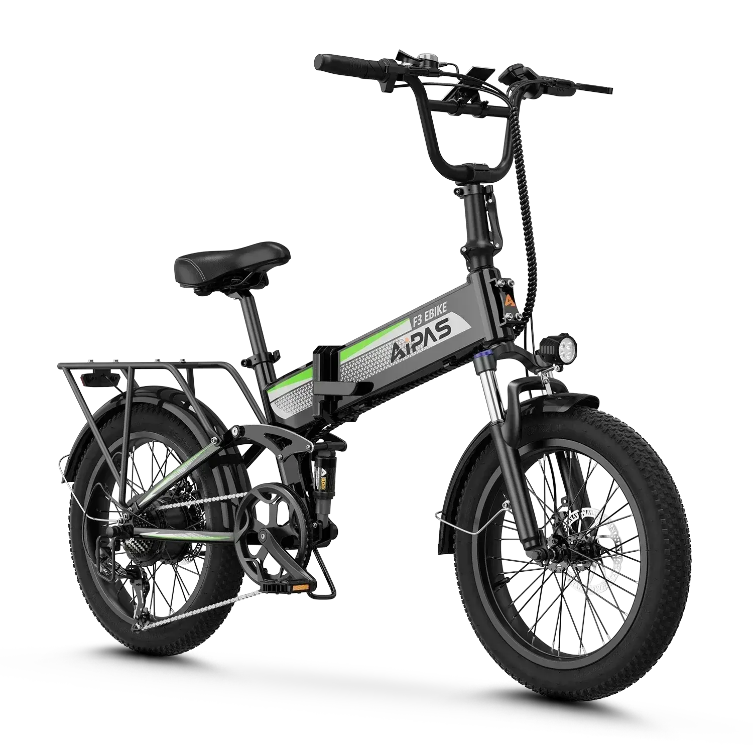 Aipas® F3 Adventurer Ebike Mountain EBike Folding EBike