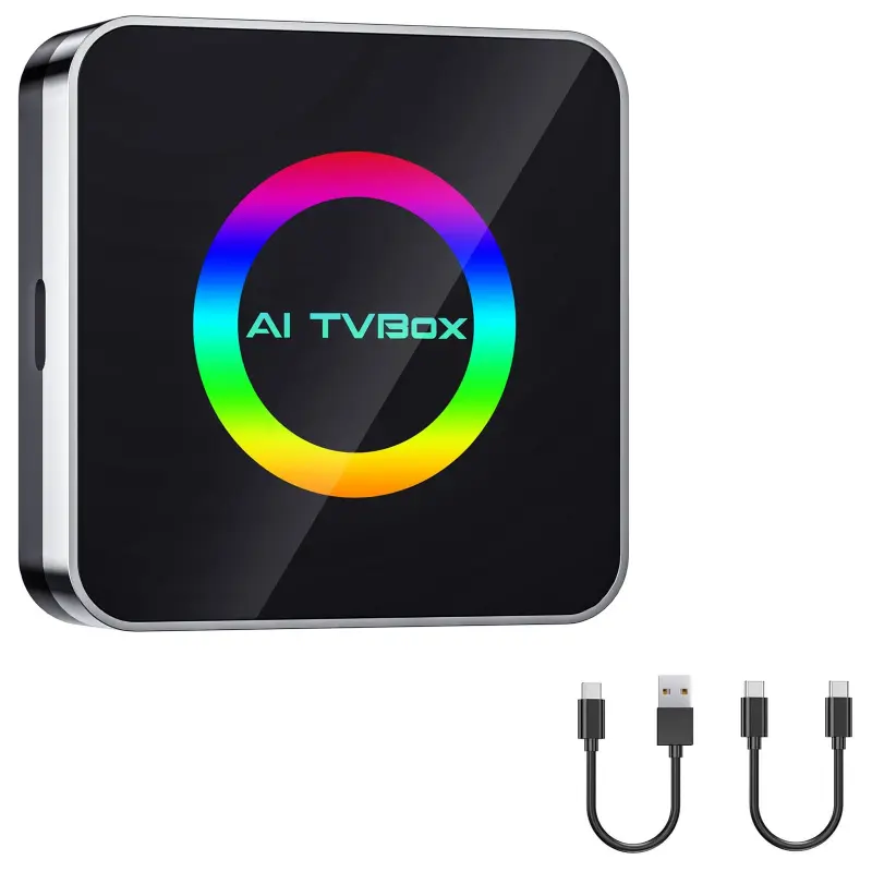 CarPlay & Android Auto 2026 - Netflix, YouTube, and TF card slot - Plug and play, tension to wireless - Compatible, a must-have gift for your boyfriend, Car Video Player, Car Media Player