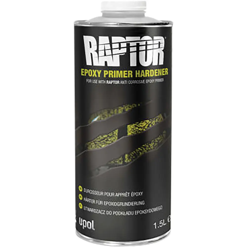 U-Pol UPL-UP4835 1.5 Liter Raptor Epoxy Primer Hardener, Clear