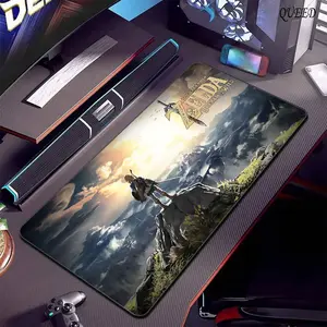 The Legend Of Zelda Game Mouse Pad, Keyboard Mat, Breath Of The Wild Video Game Desk Mat, The Legend Of Zelda Gaming Playmat For Computer Accessories, Gift For Gamers