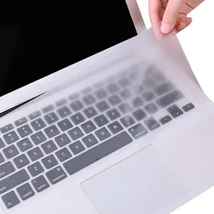 Universal Laptop Keyboard Protector - Ultra-Thin Silicone Cover, Waterproof & Dustproof for 13"-17.3" Laptops
