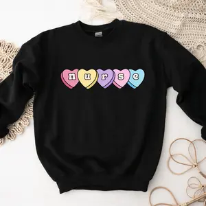 valentines heart sweatshirt