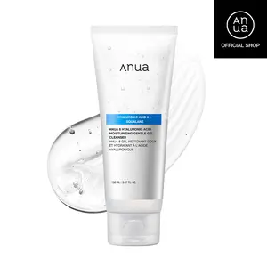 [Anua] Moisturizing Gentle Gel Cleanser, Facial Cleanser, pH Balance, Daily Hydrating, Face Wash, Korean Skincare (150ml/5.07fl oz.)