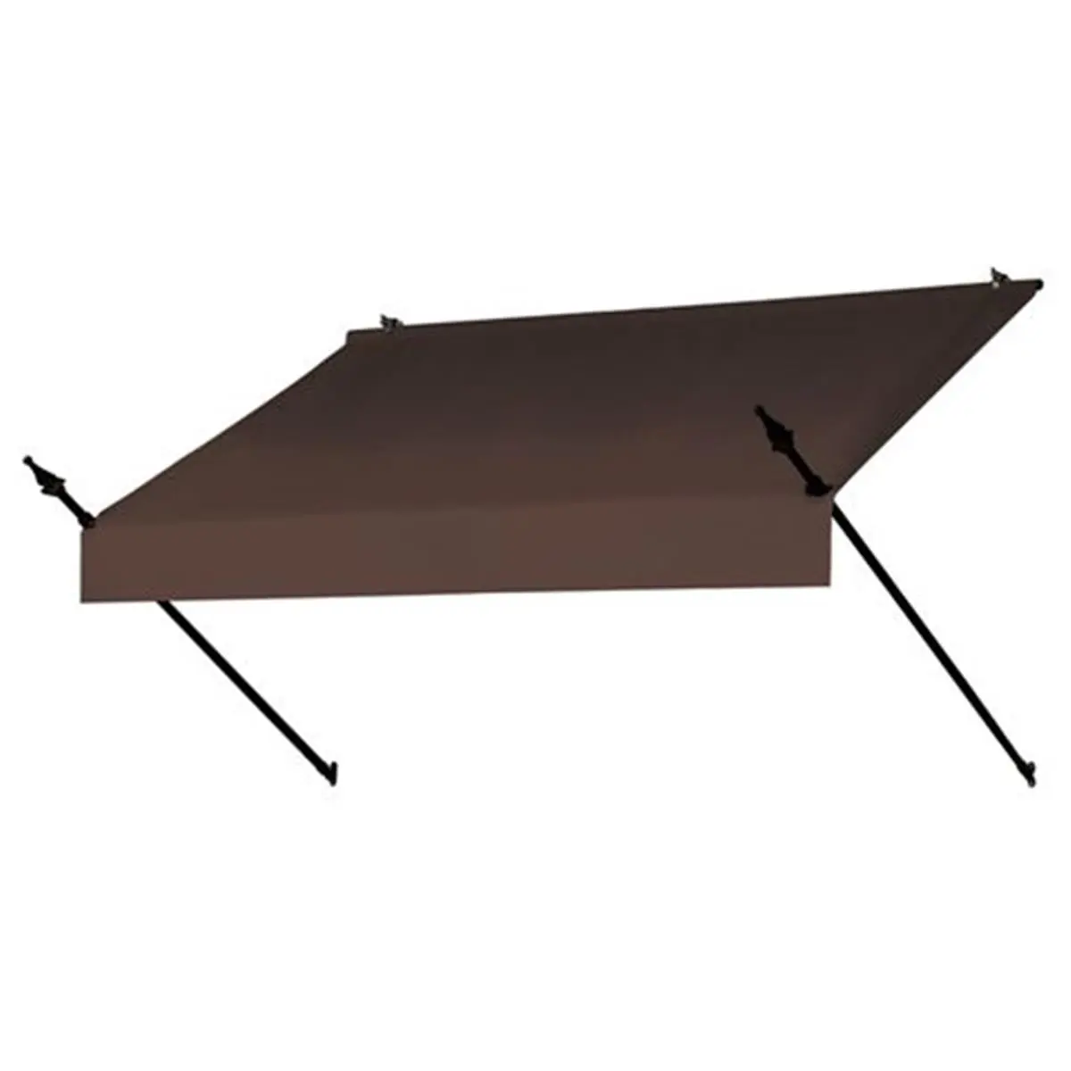 IDM Worldwide  Modern Designer Awning Forest Green 6 ft.