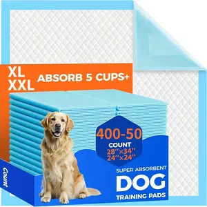 XXL (28*34 Inches)/XL (24*24 Inches) Extra Large Super Absorbent Puppy Pads