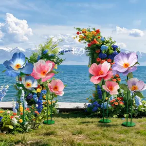 Giant Artificial Flowers - Multi-Purpose Home, Outdoor Decor for Wedding Aisle Signage, Women’s Clothing Store Displays