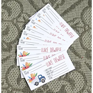 Personalized School Envelopes - Custom Teacher Envelopes - Notes to Teacher Envelope - Lunch Money Envelopes -