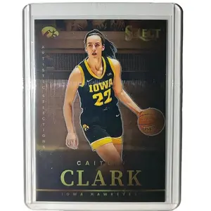 Caitlin Clark 2024 Panini Select Artistic Selections #AS1 Card Iowa Hawkeyes