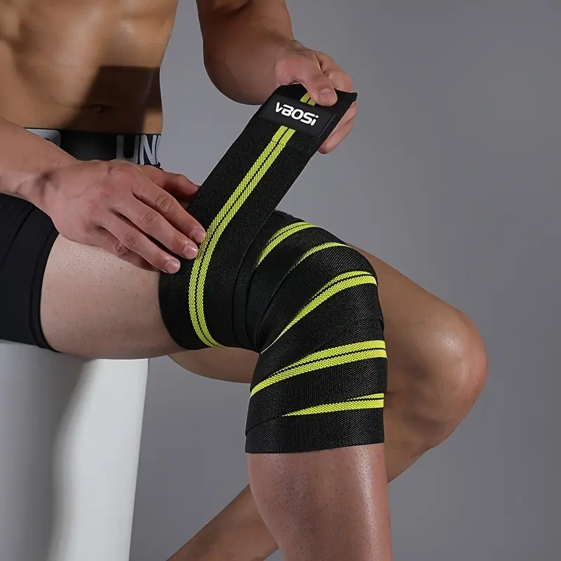 Breathable and elastic knee brace with adjustable straps, ideal for running, fitness training, squats, and outdoor sports, Patellar Knee Brace, Leg Brace, Knee Supporter
