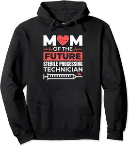 Sterile Processing Technician Mom for Future Medical SPT Pullover Hoodie - Antoniojo Shop 97B0CZRGJQWN