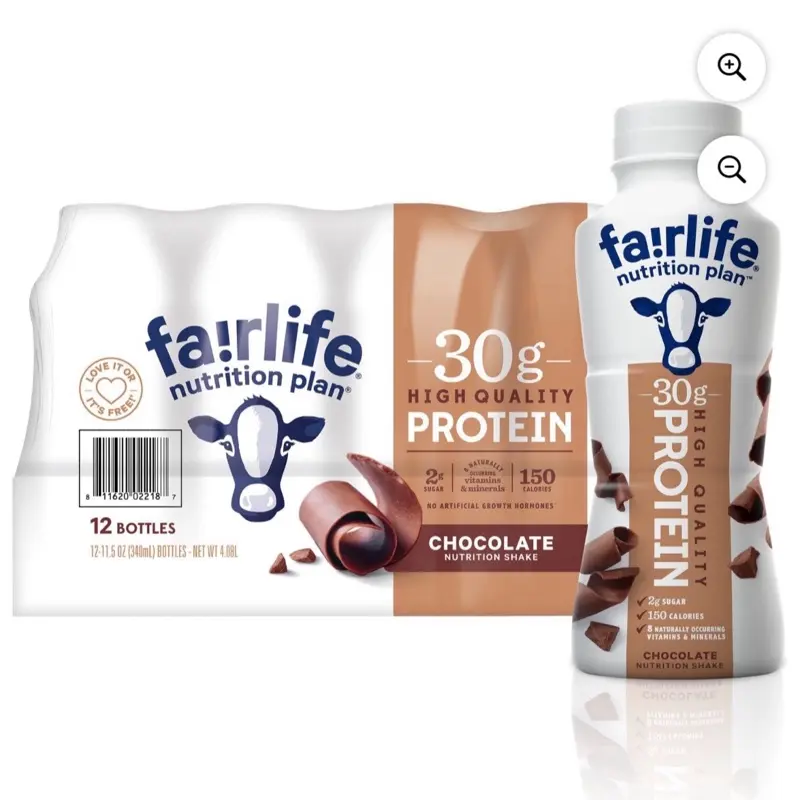 Nutrition Plan 30g Protein Shake, Chocolate, 11.5 fl. oz., 12 pk.
