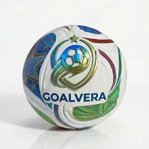Professional 2026 Tournament Edition Soccer Ball – Size 5 Thermo Bonded Seamless Match Ball, Waterproof PU Football