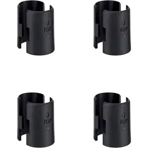Wire Shelf Clips 8 Pack Wire Rack Lock Clip Replacements for 3/4 Inch Post Fit for Wire Shelving Sleeves System