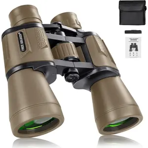 20x50 Binoculars for Adults - High Powered Binoculars for Bird Watching Hunting Hiking Concert Travel Theater with BAK4 Prism FMC Lens, Mud