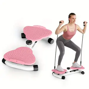 Twist Board with Resistance Bands – Non-Slip Rotating Fitness Disc, Portable Balance Exercise Equipment for Home Use