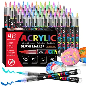 Creative Acrylic Markers Set – Bold Colors for Everyday Art & Projects