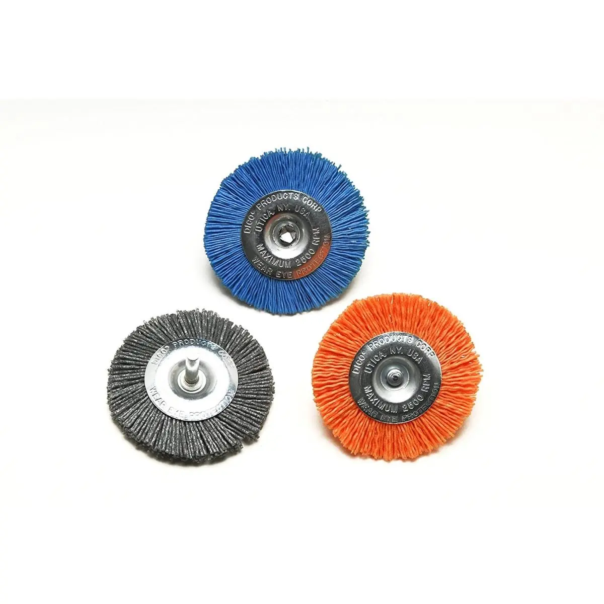 212 MAIN 3 in. Coarse Grade Nyalox Wheel Brush, Rust-Proof Nylon Hardware Hand Tool with Infused Abrasive Grit for Equipment Maintenance, Shape Retention, Hand Tools, Household Use, Brushes