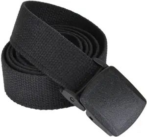 Military Plastic Buckle Web Belt - 54 Inch