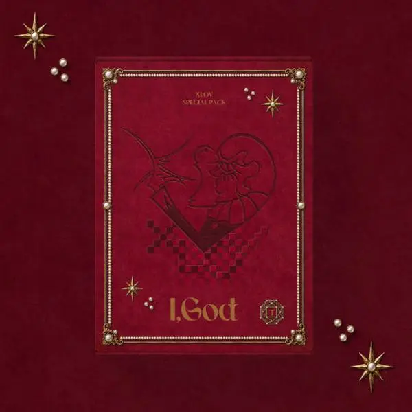 XLOV I,GOD Special Pack K-Pop Collectible Album Pack Photobook 2 Photocards Poster