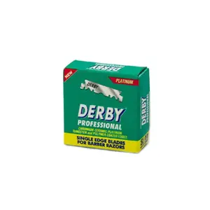 Derby Platinum Single Edge Razor Blades