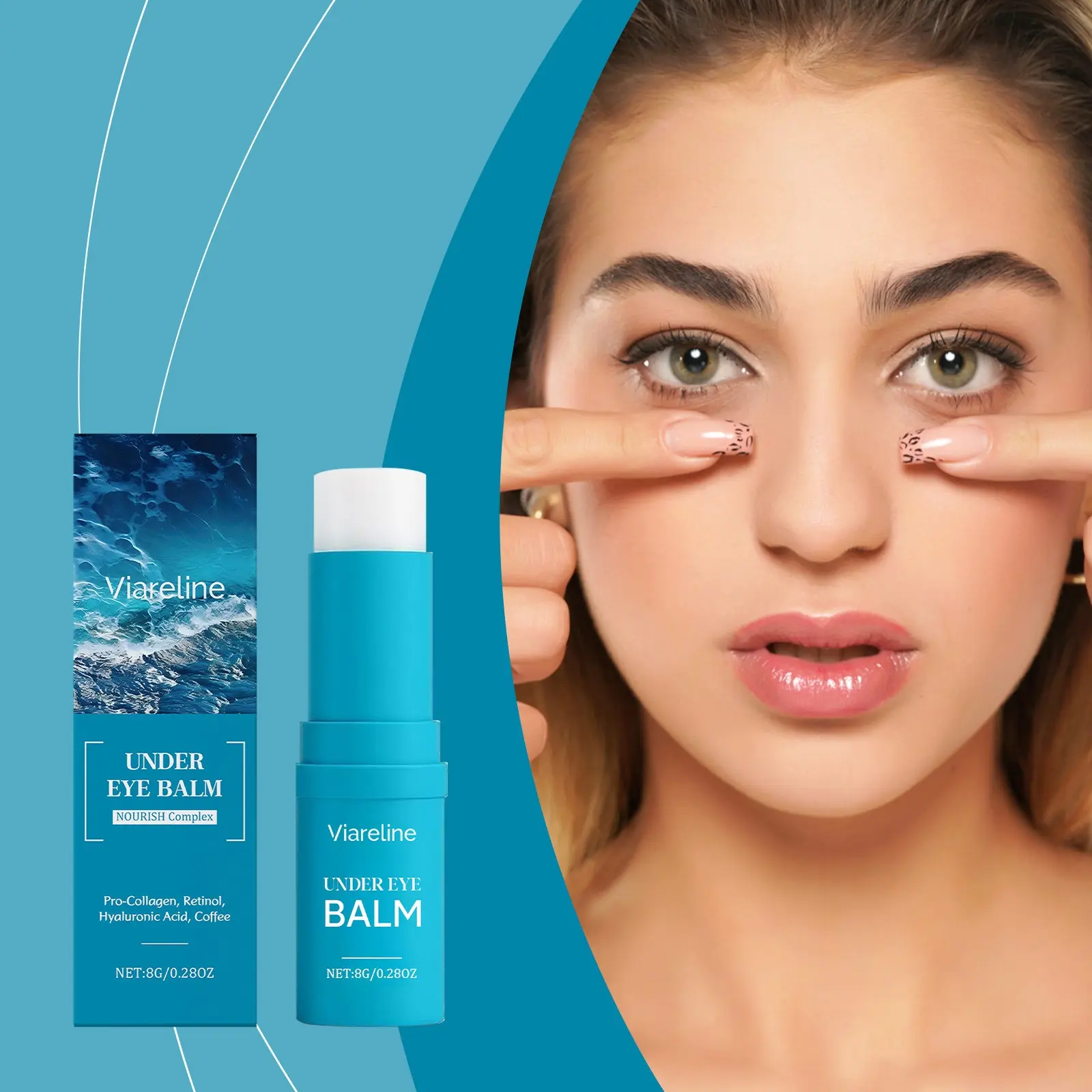 Brightening Eye Balm - A Calming and Refreshing Daily Under-Eye Treatment to Enhance Appearance for All Skin Types, Enhances The Appearance, Brightens Eyes