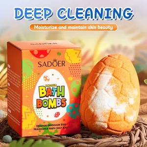 Bath Bombs, Bath Bombs for Kids, Bath Bomb with Dinosaurs Toy Inside for Christmas Birthday Easter Children Day Halloween Present, Bubble Bath Bombs Gifts Set for Boys Teenage Girls, Kids Gift Dinosaur Bath Bombs, Moisturizing
