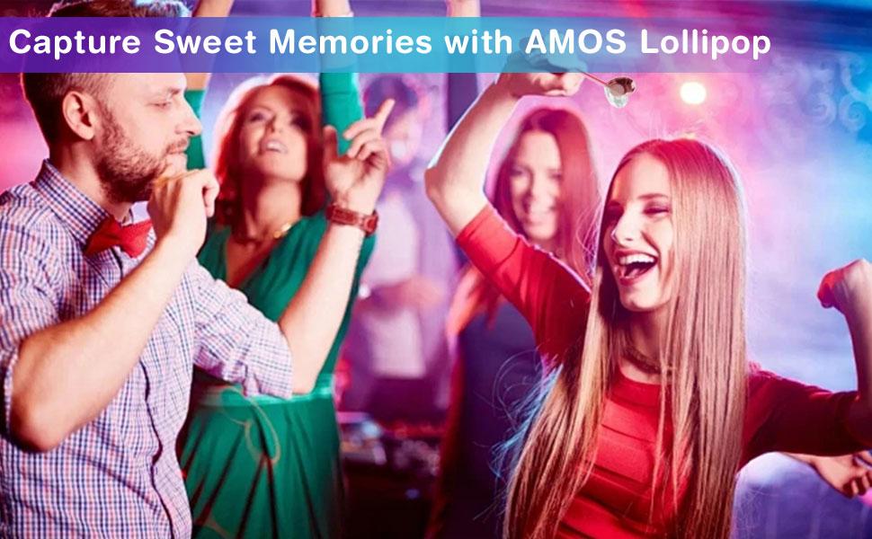 AMOS TastySounds Audio Lollipop Candy Gift – Heart-Shaped Music Lollipop, Sweet Strawberry & Berry Flavors, Cute Tech Candy, Romantic Creative Gift, Individually Wrapped Surprise-3