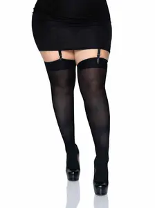 Plus Luna Thigh High Stockings