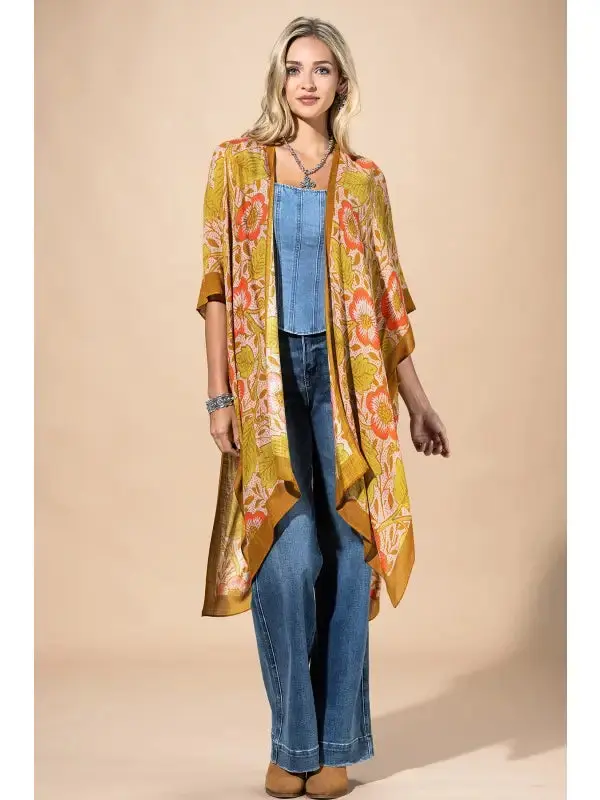 Vintage Floral Kimono