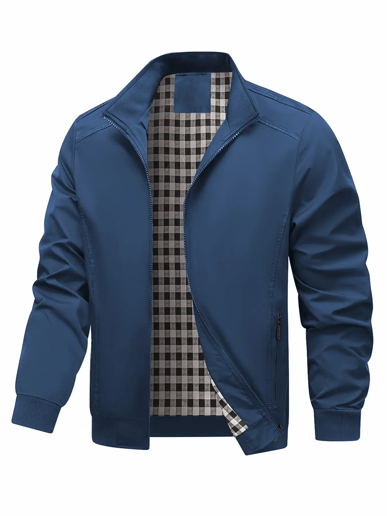 Casual Jacket, Men's Jacket, Jacket, New Trendy Spring and Autumn Jacket, Sports Apparel, Men's Clothing, Men's Stand Collar Casual Jacket