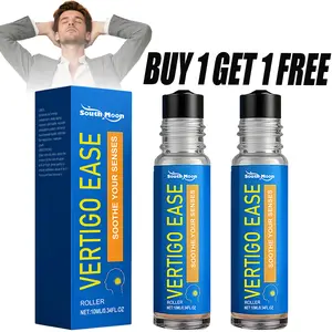 BUY 1 GET 1 FREE Vertigo Ease Roll On,Vertigo Ease Aromatherapy - Essential Oils for Dizziness & Nausea - 10ml
