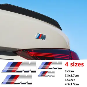 Bmw M Logo Car Side & Rear Decoration Sticker, Fits Bmw Models, Automotive Accessories, Enhance Your Vehicle's Look