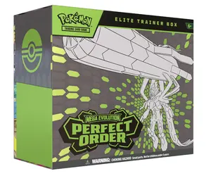 Pokémon TCG: Mega Evolution-Perfect Order Pokémon Center Elite Trainer Box