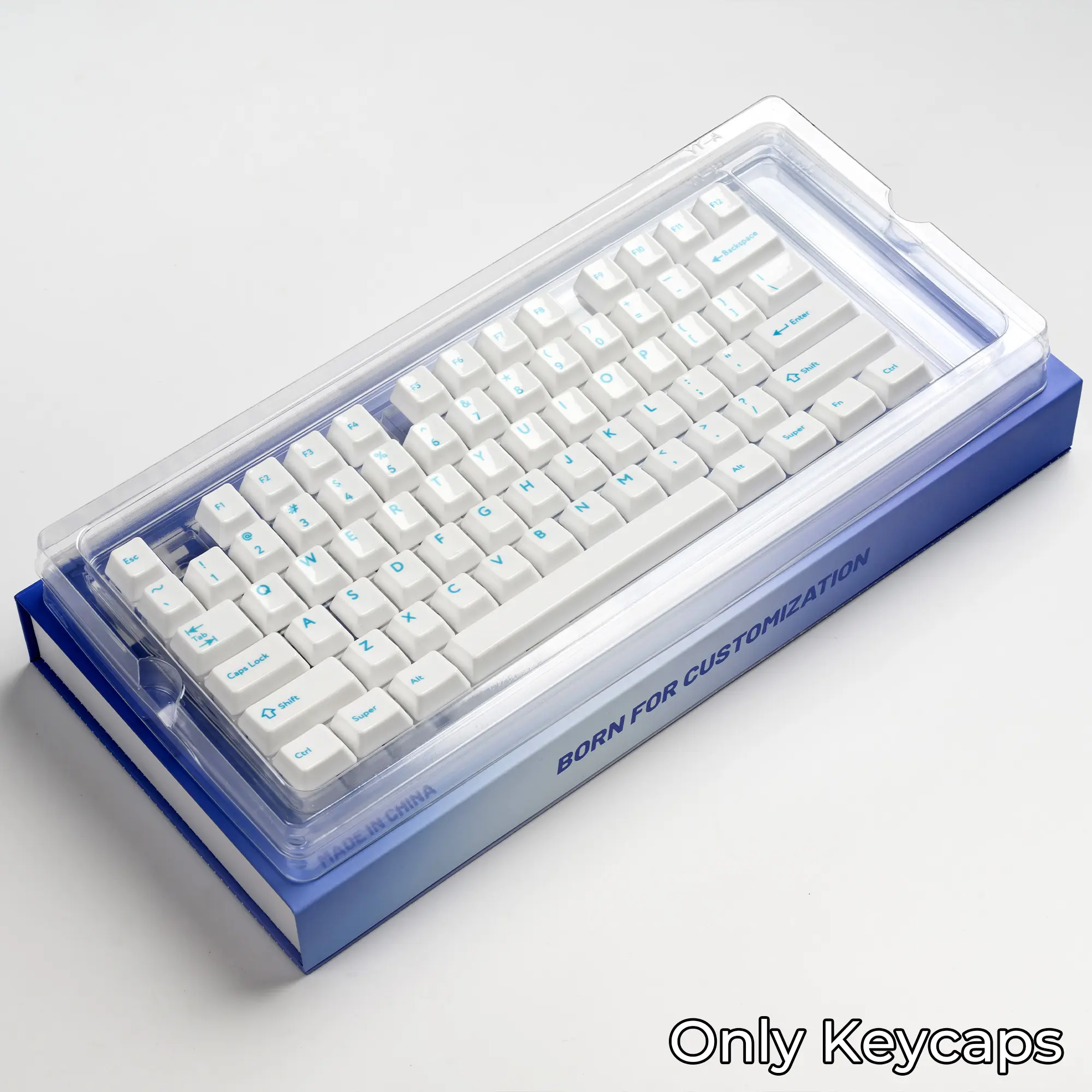 XVX Ceramic Keycaps with Colorful Legend, Ultra Smooth Surface, Cherry Profile Keycap For Cherry MX Mechanical Keyboard 120-Keys Keycap Set tiktokshopbacktoschool