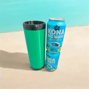 Double beer  Reloadable Can Koozie
