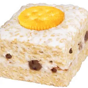 Marshmallow Crispy Cake- Cookie Dough