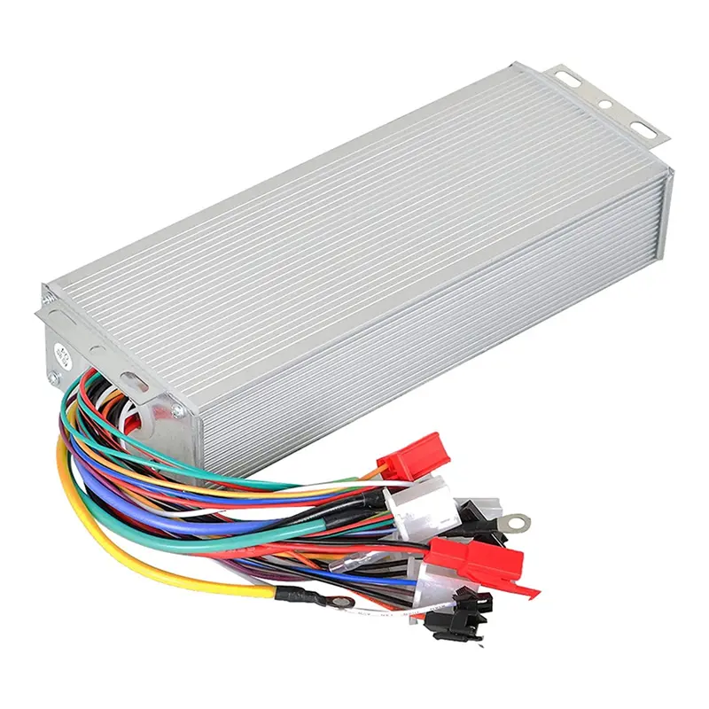 DC Brushless Motor Speed Controller Replacement, 2000W Ebike Accessories for Electric Bicycles and Tricycles with Motor Phase Function, 2000 Watts, 48V-72V