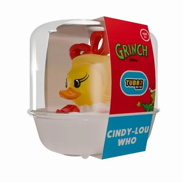 Tubbz - The Grinch Cindy Lou Mini Collectible Figurine, PVC Collectible Statue, Gift Series Figures, Model Figure for Collectors