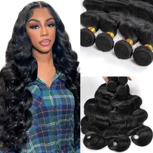 [Spring Must Have] Asteria Hair Brazilian Virgin Hair Extensions Body Wave Vacation Hair Natural Black Silky Straight Human Hair Bundle #TikTokShopBacktoSchool