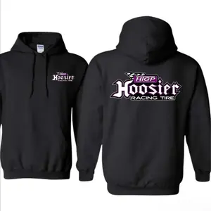 Hoosier Racing Tire Hoodie - Premium Racing Logo Pullover, Unisex Automotive Lifestyle Sweatshirt, Casual Streetwear Top for Men & Women, Car Enthusiast Hoodie, Trendy Motorsports Apparel, Cool Gift for Racing Fans Hoodies Men