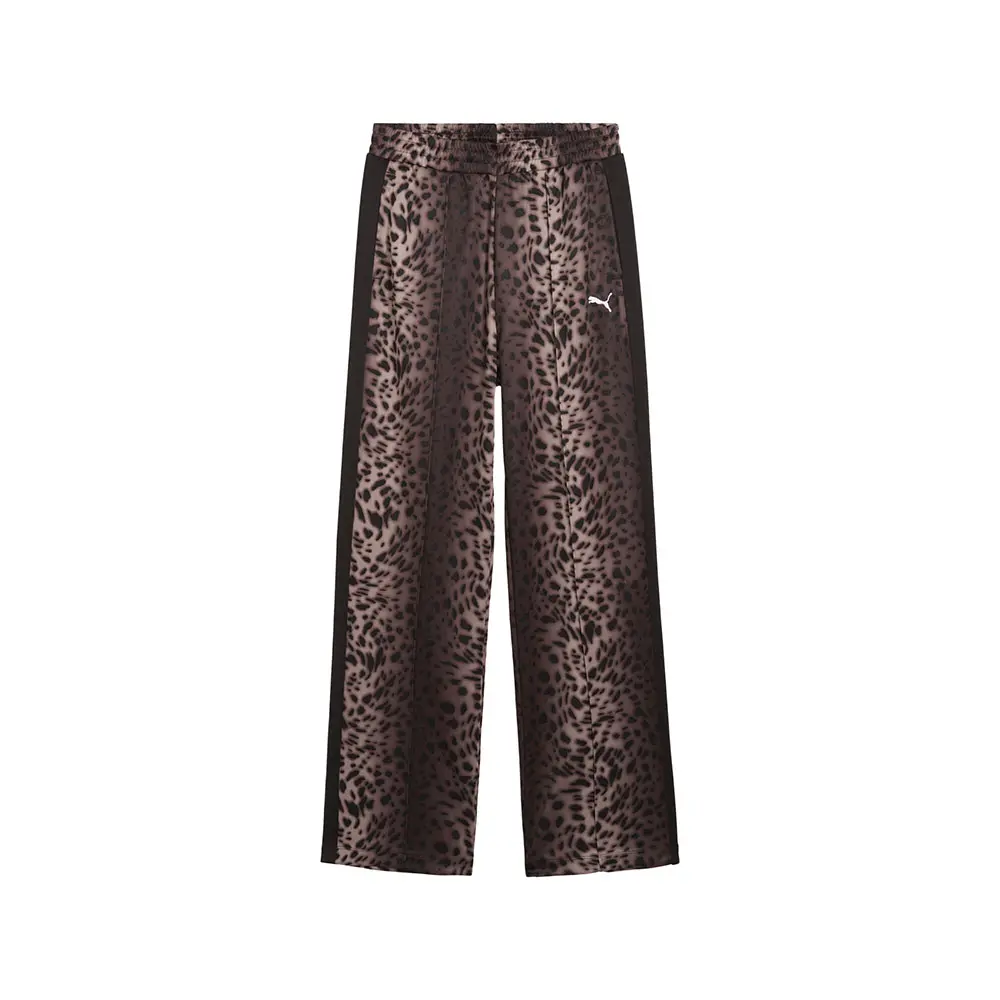 PUMA Womens T7 Leo Luxe Aoptrack Pants Casual - Black
