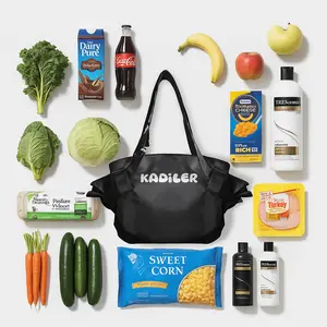 Shopping Bags Tote Blanket Nylon Bag For women Beach Picnic Grocery Gym Multi-Use Magic Bag Waterproof Adjustable shoulder straps Multifunctional Multi-Purpose Package