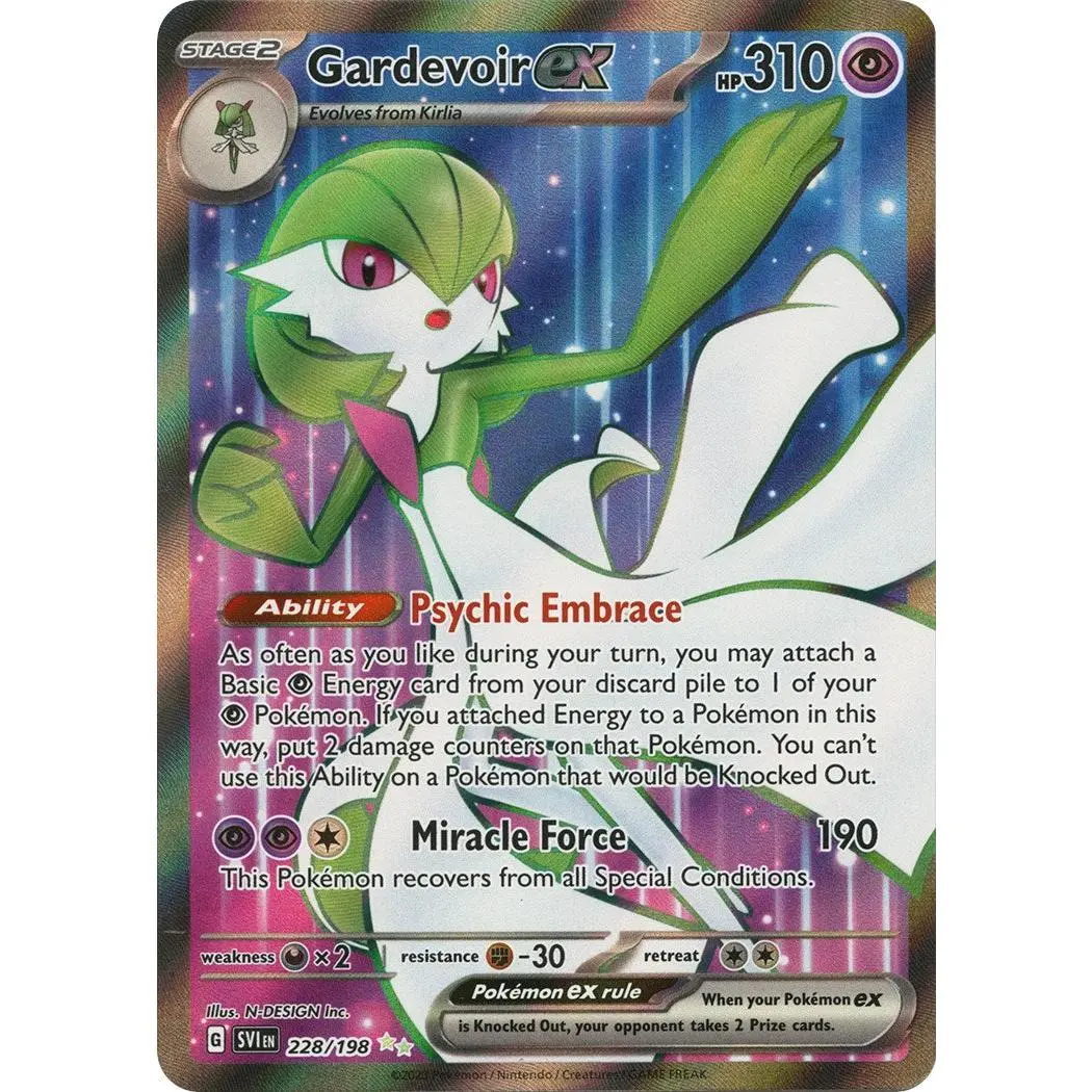 Gardevoir ex - 228/198 Pokemon SV01: Scarlet & Violet Base Set Ultra Rare