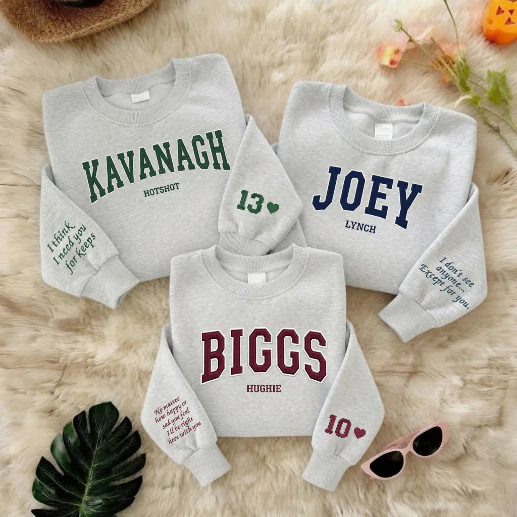 Women's Classic Fitted Lightweight Medium Length Round Neck Long Sleeve Polyester Hoodie Pullover - Plus Size Everyday Clothes, Personalized Vintage Tommen Boys Embroidered Sweatshirt for Book Fans, Thanksgiving All Seasons Gift